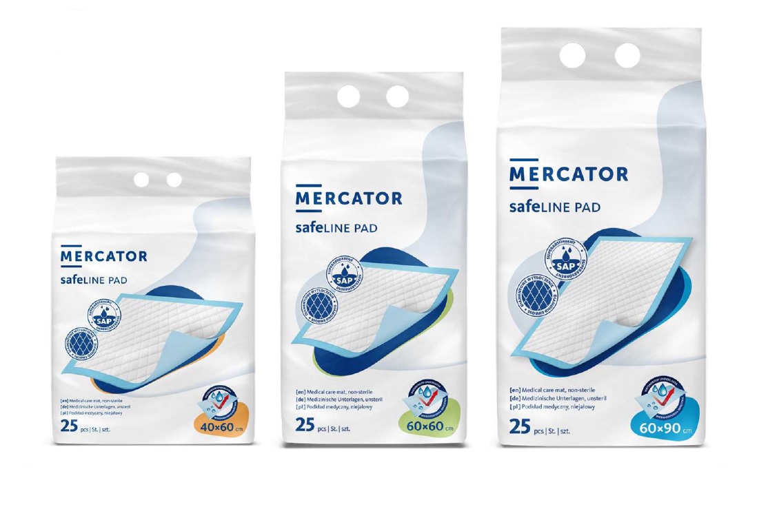 MERCATOR safeLINE® PAD uzsūcošs aizsargpalags